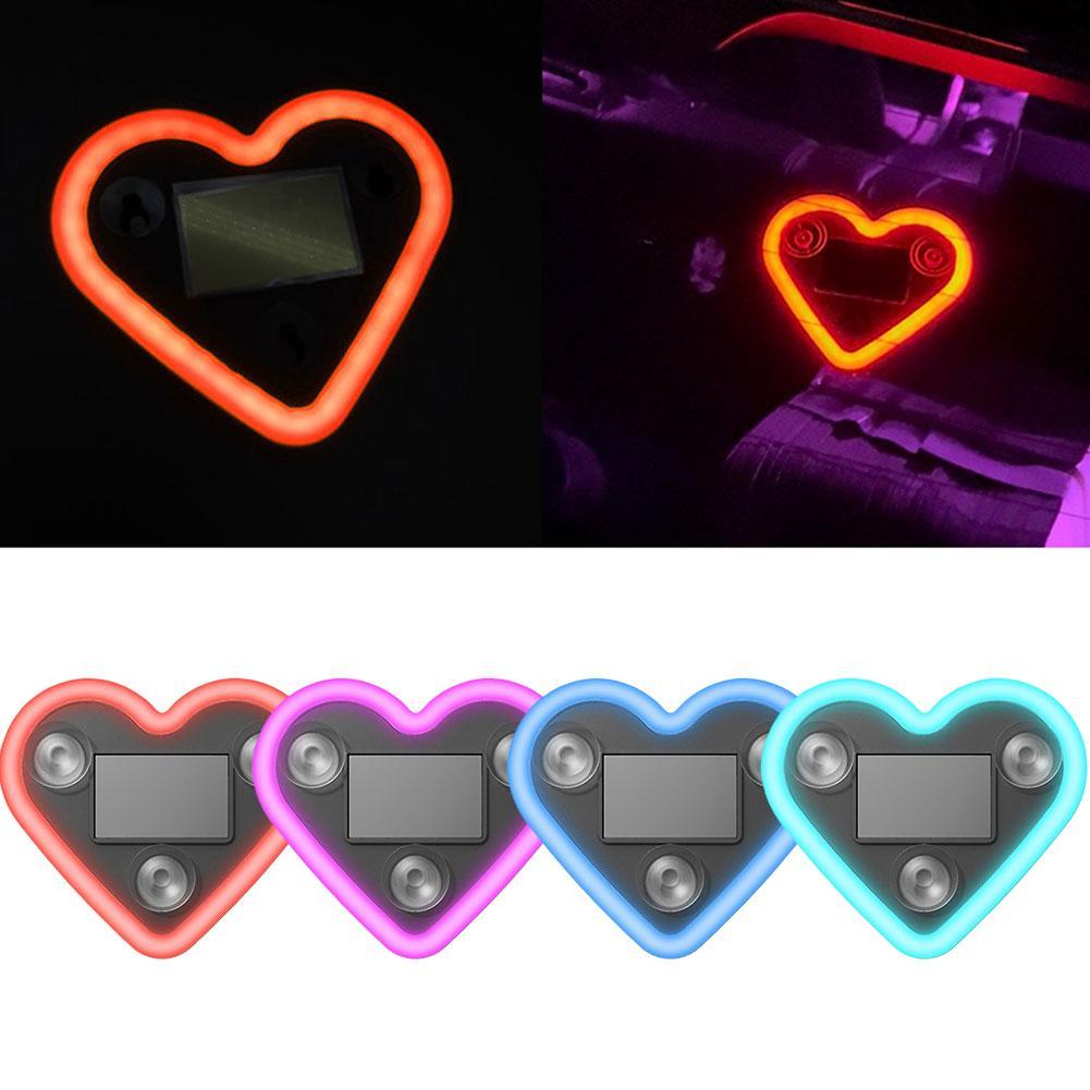 Car Solar Triangle Window Heart-shaped Light Emitting Heart-shaped Atmosphere Light Interior Wiring Free LED Atmosphere Ligh озеро синий
Car Solar Triangle Window Heart-shaped Light Emitting Heart-shaped Atmosphere Light Interior Wiring Free LED Atmosphere Ligh озеро синий
