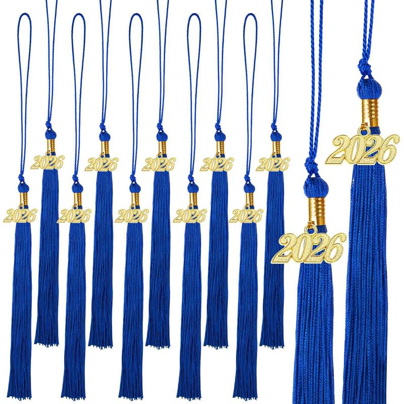 10 Pcs Graduation Tassel With Gold Date Mortarboard Tassel Fringe Honor Cord For Graduation Party Decorations Accessories
10 Pcs Graduation Tassel With Gold Date Mortarboard Tassel Fringe Honor Cord For Graduation Party Decorations Accessories