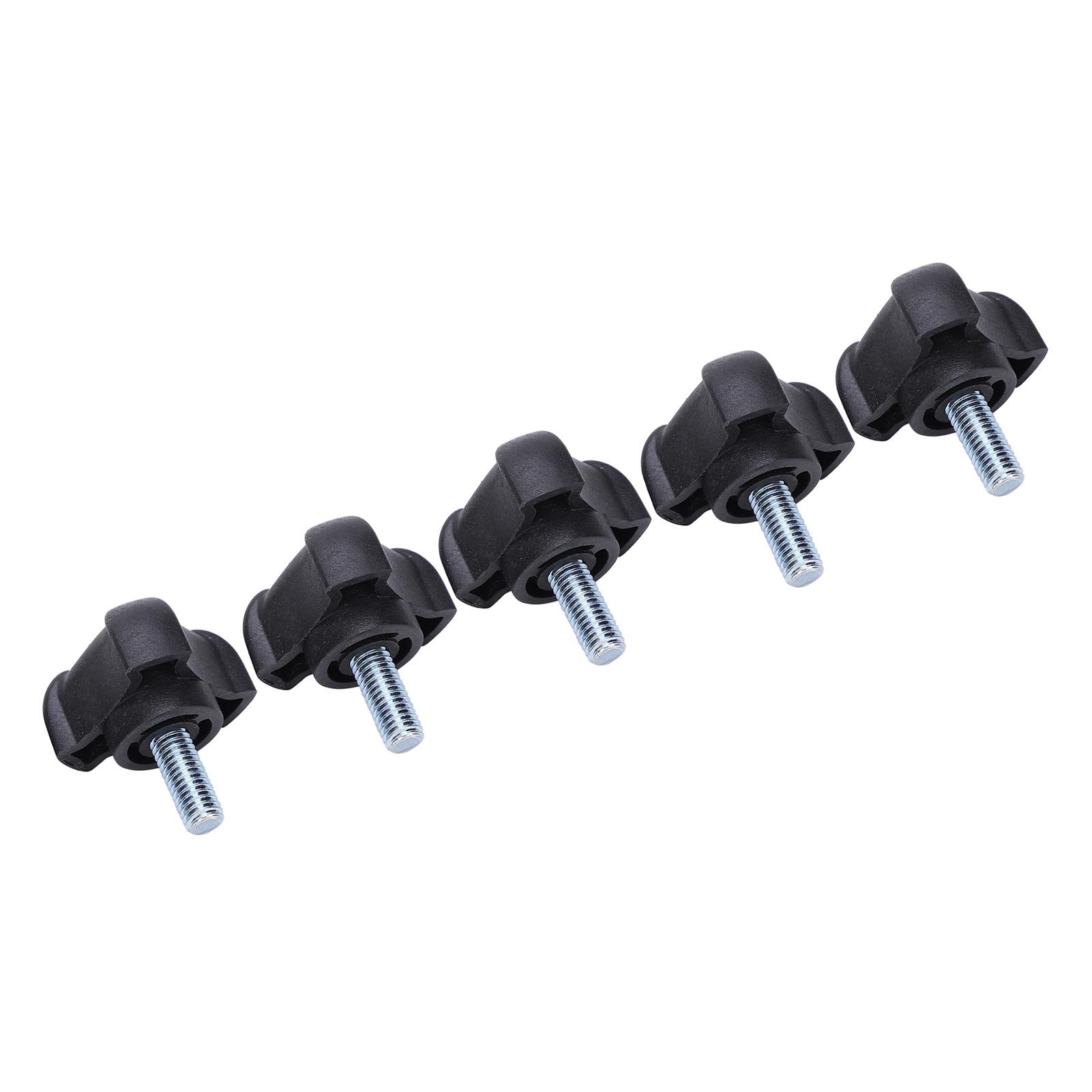 5 шт. M6 Пластиковые винты с треугольной головкой и дугообразной ручкой, фиксирующий болт, крепежный элемент, аксессуар 15 мм
5 шт. M6 Пластиковые винты с треугольной головкой и дугообразной ручкой, фиксирующий болт, крепежный элемент, аксессуар 15 мм