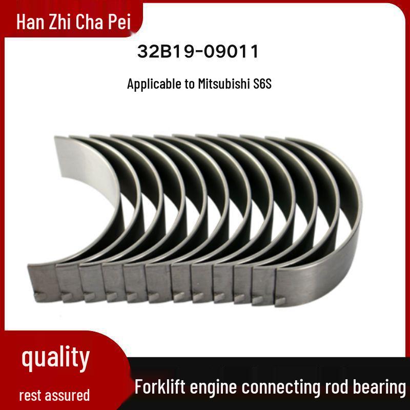 Mitsubishi S6S Forklift Engine Connecting Rod Bearings Set, 12 Pieces (32B19-09011)
Mitsubishi S6S Forklift Engine Connecting Rod Bearings Set, 12 Pieces (32B19-09011)