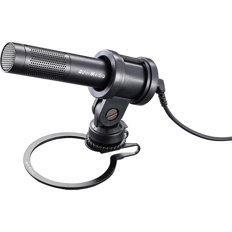 AVerMedia LIVE STREAMER MIC 133 For streamers unidirectional capacitor microphone SP852 AM133
AVerMedia LIVE STREAMER MIC 133 For streamers unidirectional capacitor microphone SP852 AM133