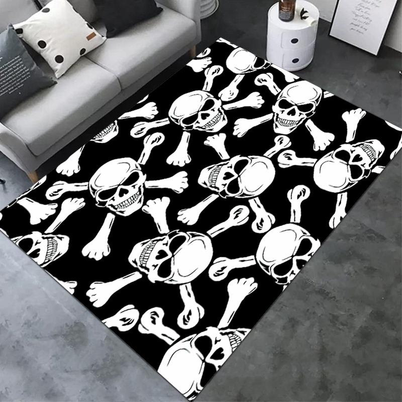 1PC Skull Dark Gothic Pattern printed Carpet Rug for Living Room Bedroom Home Sofa Decoration,Non-slip Floor Mat Floor mat 40x60cm( 15x23in )
1PC Skull Dark Gothic Pattern printed Carpet Rug for Living Room Bedroom Home Sofa Decoration,Non-slip Floor Mat Floor mat 40x60cm( 15x23in )