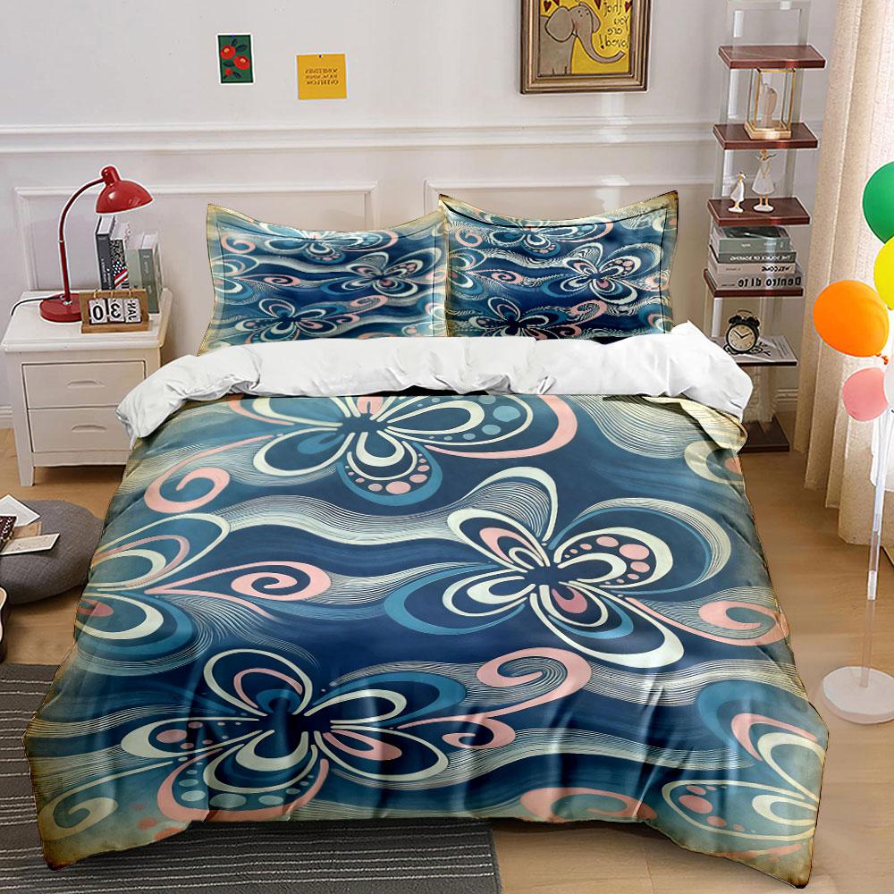 Stylized butterflies and swirls. Bedding sets Duvet cover sets Duvet covers Pillowcases(1 * Duvet Cover 2 * Pillowcases without duvet insert) 135x200cm
Stylized butterflies and swirls. Bedding sets Duvet cover sets Duvet covers Pillowcases(1 * Duvet Cover 2 * Pillowcases without duvet insert) 135x200cm