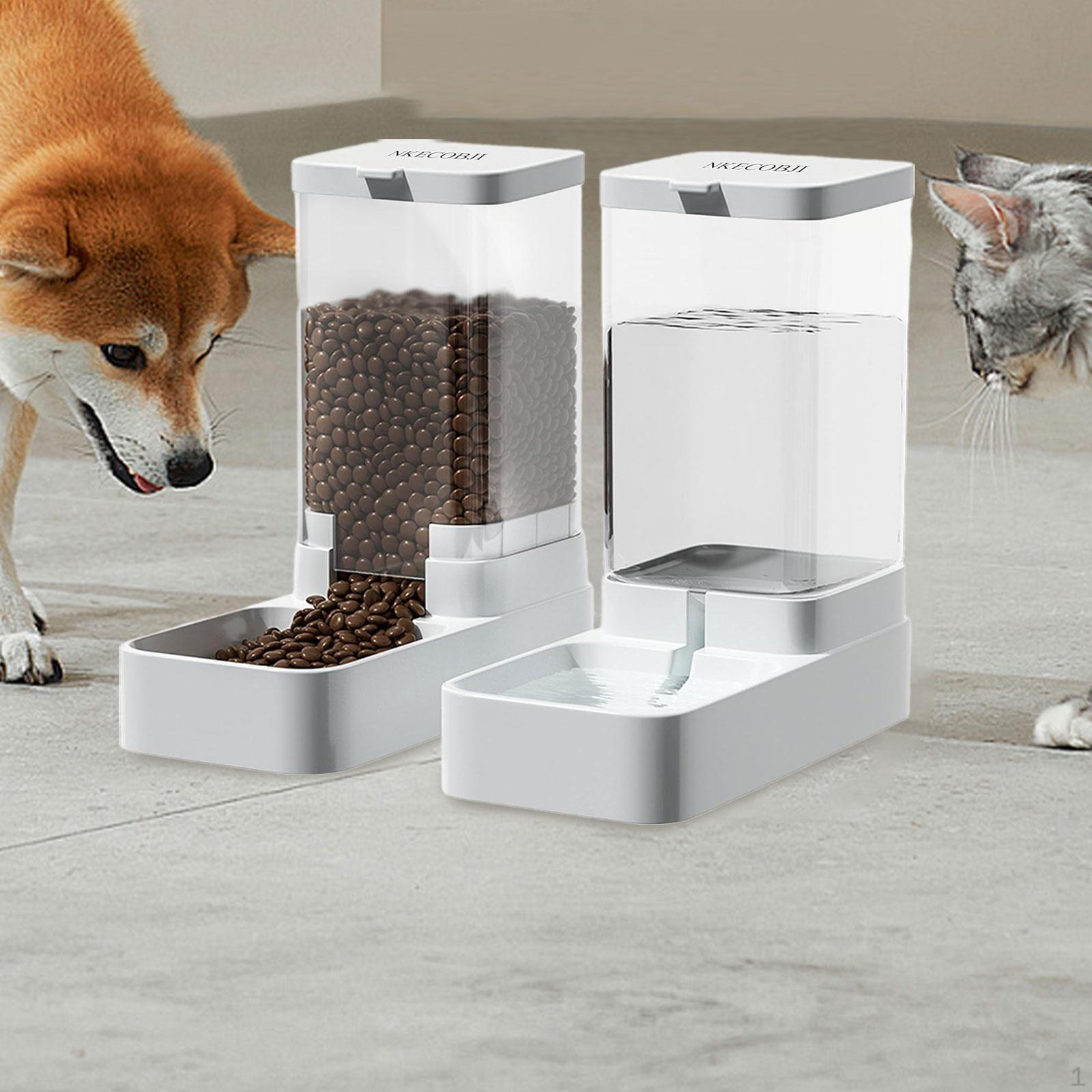 Pet Feeder And Water Dispenser Set Travel for Puppy Small Dogs Bunny
Pet Feeder And Water Dispenser Set Travel for Puppy Small Dogs Bunny