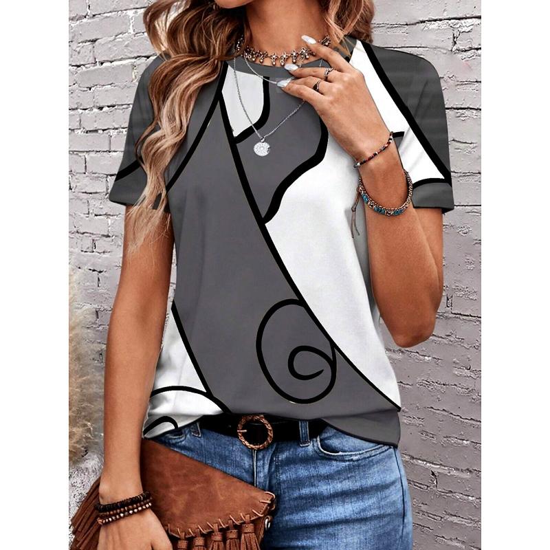 Fashion Summer Irregular 3D Printed T-shirt Women Street Casual Harajuku T-shirt Women Round Neck T-shirt Tops Clothing 8XL
Fashion Summer Irregular 3D Printed T-shirt Women Street Casual Harajuku T-shirt Women Round Neck T-shirt Tops Clothing 8XL