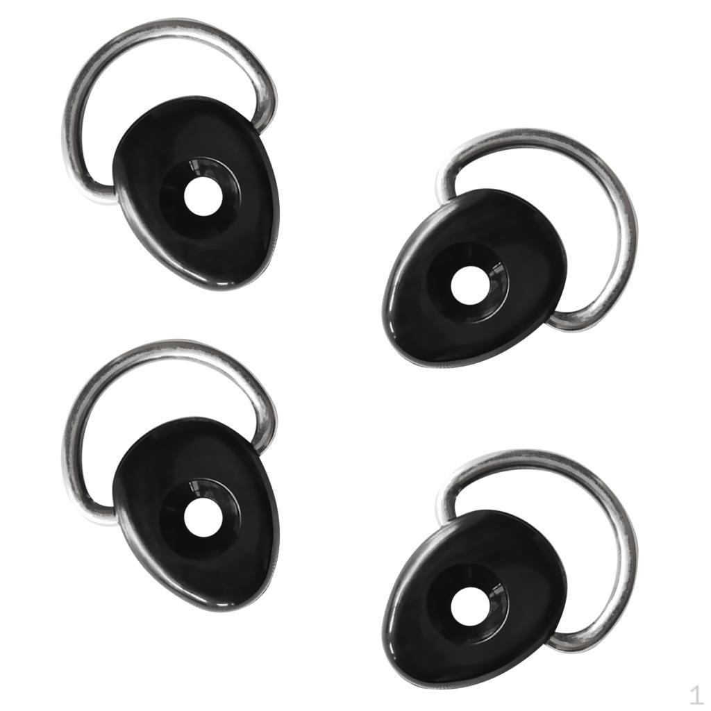 4 Pieces Kayak Canoe Boat D Ring tie Loop Safety Deck Fitting Accessories
4 Pieces Kayak Canoe Boat D Ring tie Loop Safety Deck Fitting Accessories