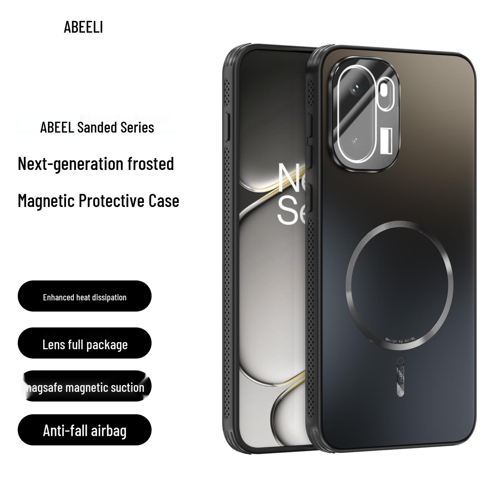 OnePlus Ace6 Magnetic Heat Dissipation Frosted Case for OnePlus15 with Lens Film, Soft Shell, and Anti-Fall Protection OnePlus 15
OnePlus Ace6 Magnetic Heat Dissipation Frosted Case for OnePlus15 with Lens Film, Soft Shell, and Anti-Fall Protection OnePlus 15