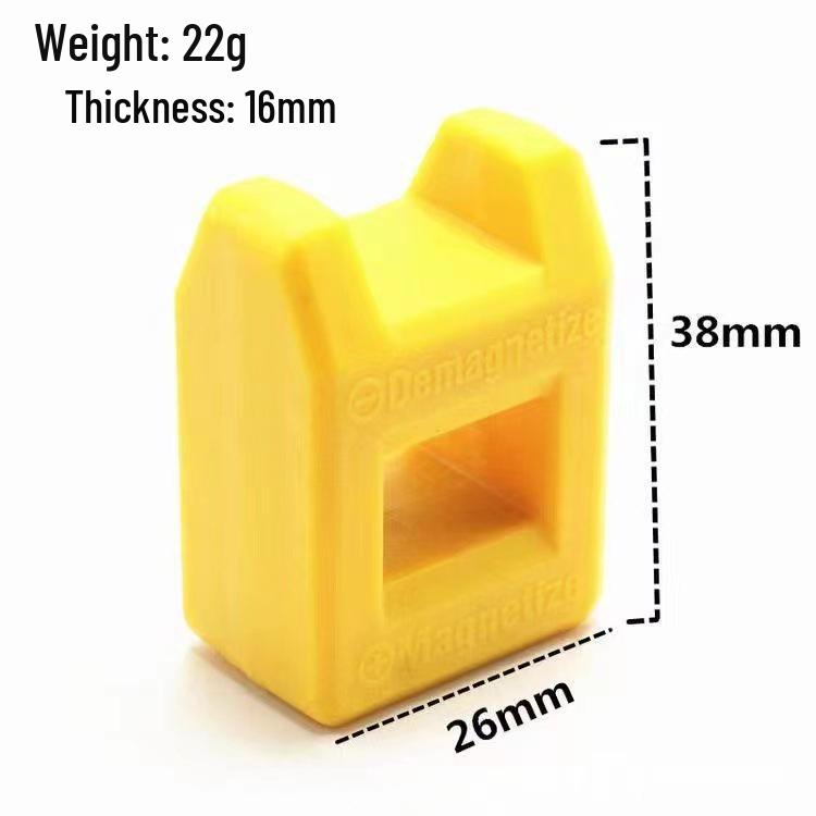 Магнитная отвертка с инструментом для быстрой демагнетизации
Магнитная отвертка с инструментом для быстрой демагнетизации