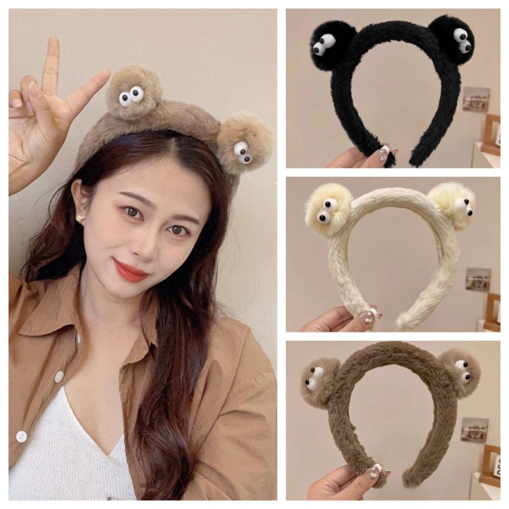 Korean Style Cartoon Hair Hoop Wash Face Headband Cute Plush Hairband Plush Ball Headband Makeup
Korean Style Cartoon Hair Hoop Wash Face Headband Cute Plush Hairband Plush Ball Headband Makeup