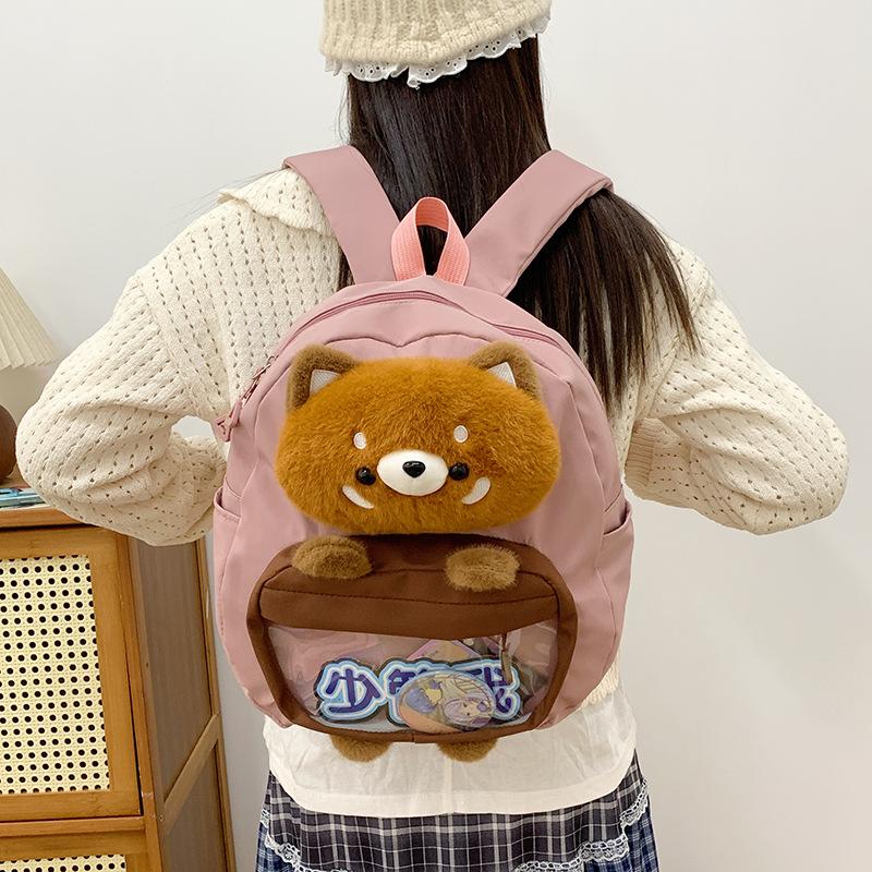 Children s cartoon plush backpack large capacity cute schoolbag cute bear versatile leisure travel backpack хакі
Children s cartoon plush backpack large capacity cute schoolbag cute bear versatile leisure travel backpack хакі