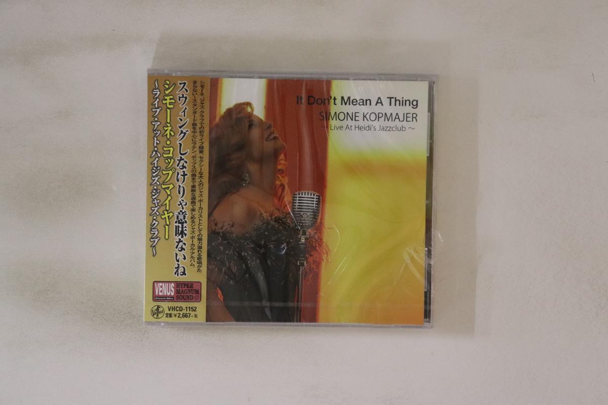 CD SIMONE KOPMAJER It Dont Mean A Thing Live At Hei VHCD1152 VENUS 2014 Japan Obi Jazz Used
CD SIMONE KOPMAJER It Dont Mean A Thing Live At Hei VHCD1152 VENUS 2014 Japan Obi Jazz Used
