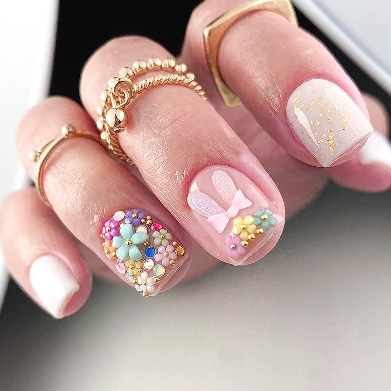 New 3D Floral Rabbit Nail Art Accessories - High-Quality, Handmade, Fresh Summer Design
New 3D Floral Rabbit Nail Art Accessories - High-Quality, Handmade, Fresh Summer Design