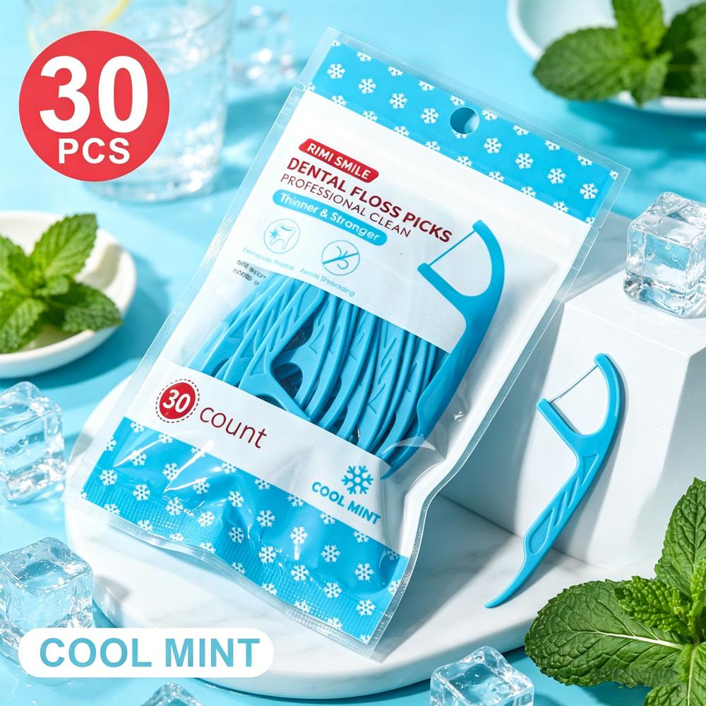 30/150/300PCS High Tension Smooth Wide Mouth Mint Dental Floss Picks Interdental Cleaning Oral Care Floss Sticks for Daily After
30/150/300PCS High Tension Smooth Wide Mouth Mint Dental Floss Picks Interdental Cleaning Oral Care Floss Sticks for Daily After