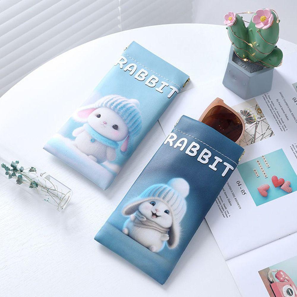 Letter Self-closing Glasses Bag Rabbit Cartoon Mini Coin Purse Rabbit Lipstick Bag Female/Children G
Letter Self-closing Glasses Bag Rabbit Cartoon Mini Coin Purse Rabbit Lipstick Bag Female/Children G