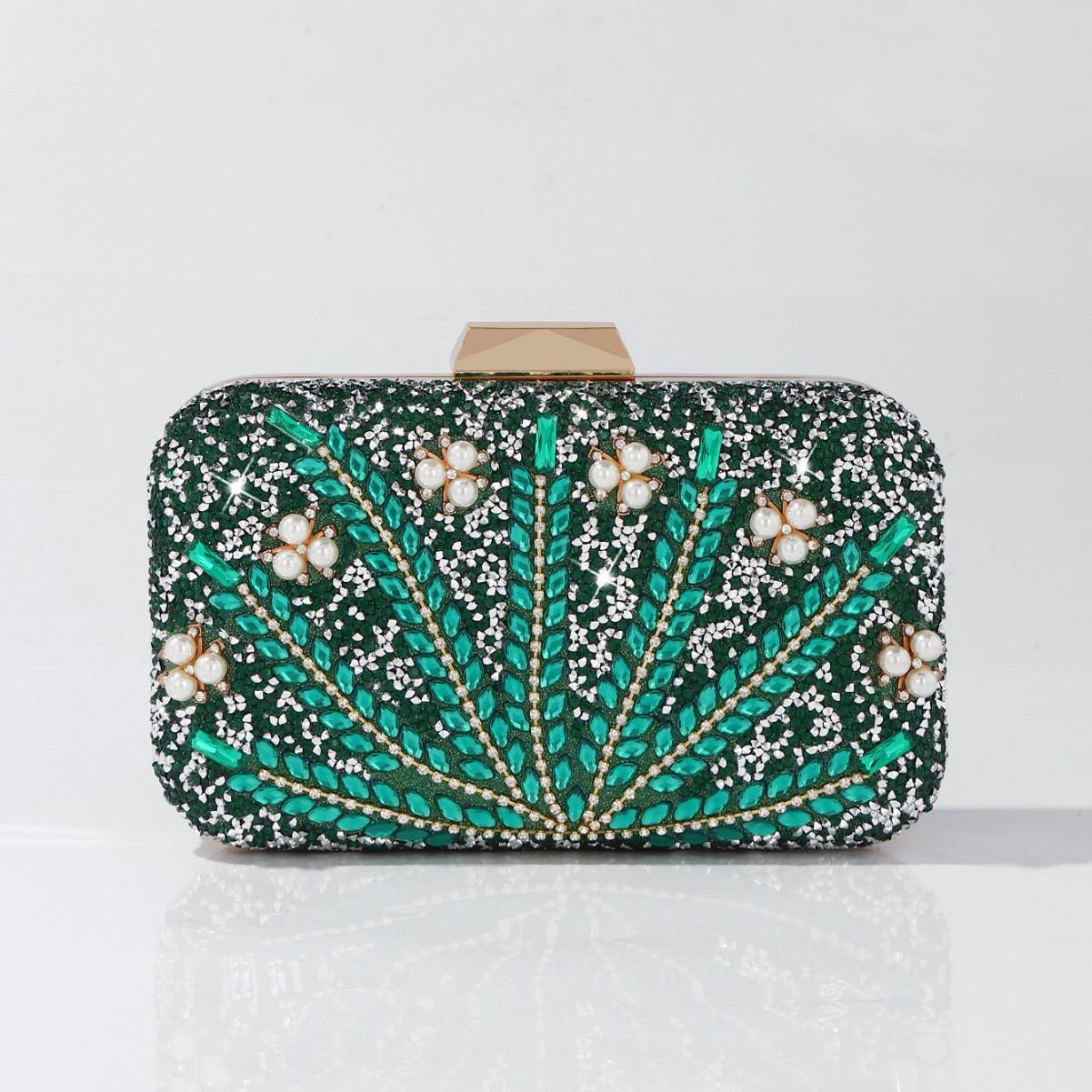 Diamond-studded Crossbody Clutch: Perfect for Weddings & Parties
Diamond-studded Crossbody Clutch: Perfect for Weddings & Parties