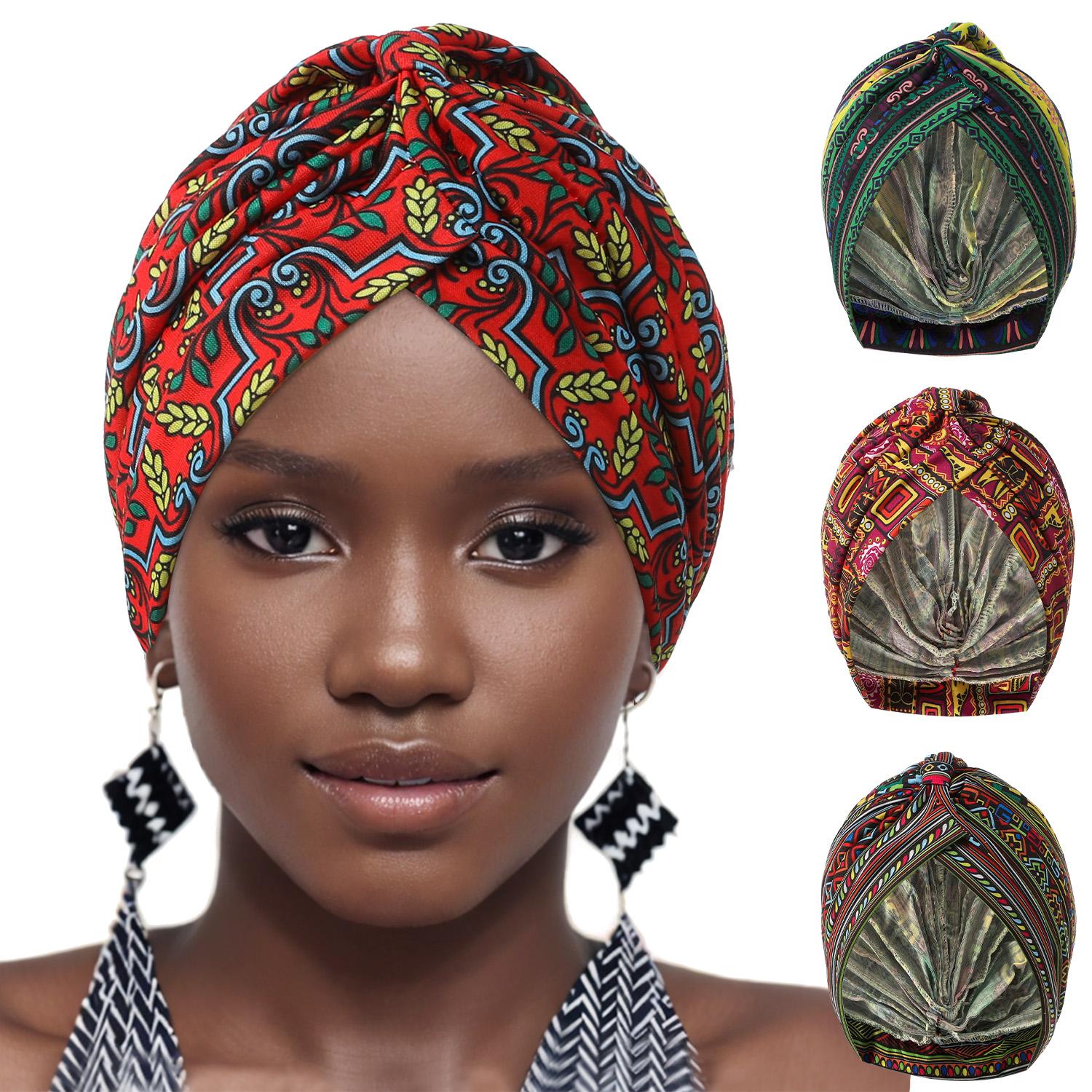 Women Printed knot turban Indian Muslim Headwraps Chemo Cap Hijab Beanie Bonnet Head Wrap Bandanas Hair Loss Headscarf
Women Printed knot turban Indian Muslim Headwraps Chemo Cap Hijab Beanie Bonnet Head Wrap Bandanas Hair Loss Headscarf