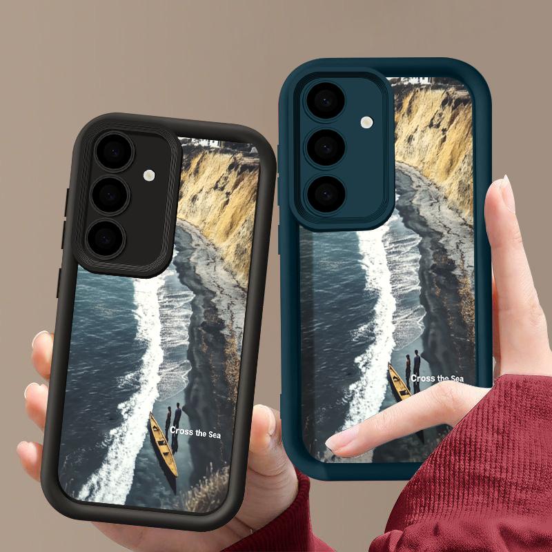 Ударопрочный чехол цвета конфет для Samsung S24 S23 Ultra Plus S22 S21 S20 Fe A55 A54 A53 A52 A35 A34 A25 A15 5g Красивый силиконовый мягкий чехол с принтом океана Samsung S24 чёрный
Ударопрочный чехол цвета конфет для Samsung S24 S23 Ultra Plus S22 S21 S20 Fe A55 A54 A53 A52 A35 A34 A25 A15 5g Красивый силиконовый мягкий чехол с принтом океана Samsung S24 чёрный