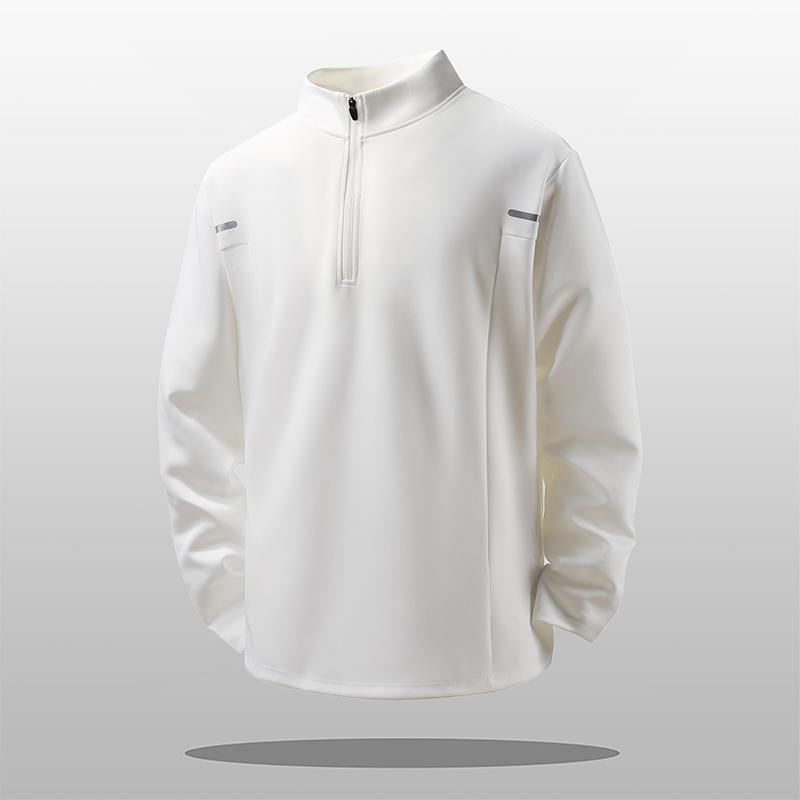 Men s Quarter-Zip Performance Pullover - Casual Stand Collar Long Sleeve Top M білий
Men s Quarter-Zip Performance Pullover - Casual Stand Collar Long Sleeve Top M білий