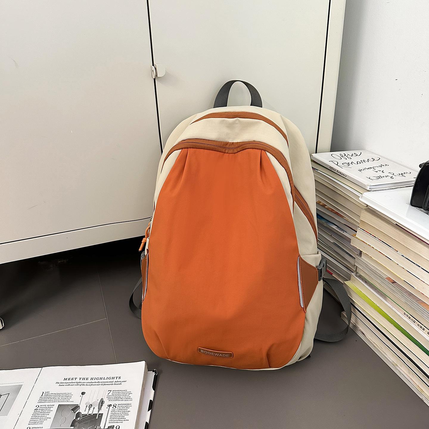 High-value schoolbag male college student casual waterproof travel backpack to reduce the burden and protect the spine large-capacity computer помаранчевий
High-value schoolbag male college student casual waterproof travel backpack to reduce the burden and protect the spine large-capacity computer помаранчевий