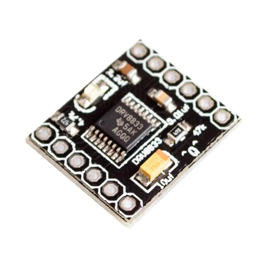 1pcs DRV8833 Motor Drive Module 1.5A Dual H Bridge DC Gear Motor Driver Controller Board Kit білий
1pcs DRV8833 Motor Drive Module 1.5A Dual H Bridge DC Gear Motor Driver Controller Board Kit білий