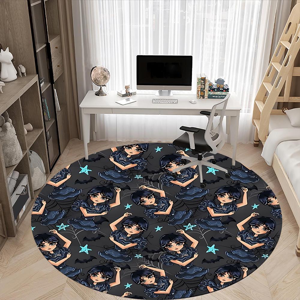 1pc Wednesday AddamsChair Carpet for Office, Non-slip, Soft and Durable Office Rug, Perfect for Office yy250925212 80cm by 80cm
1pc Wednesday AddamsChair Carpet for Office, Non-slip, Soft and Durable Office Rug, Perfect for Office yy250925212 80cm by 80cm
