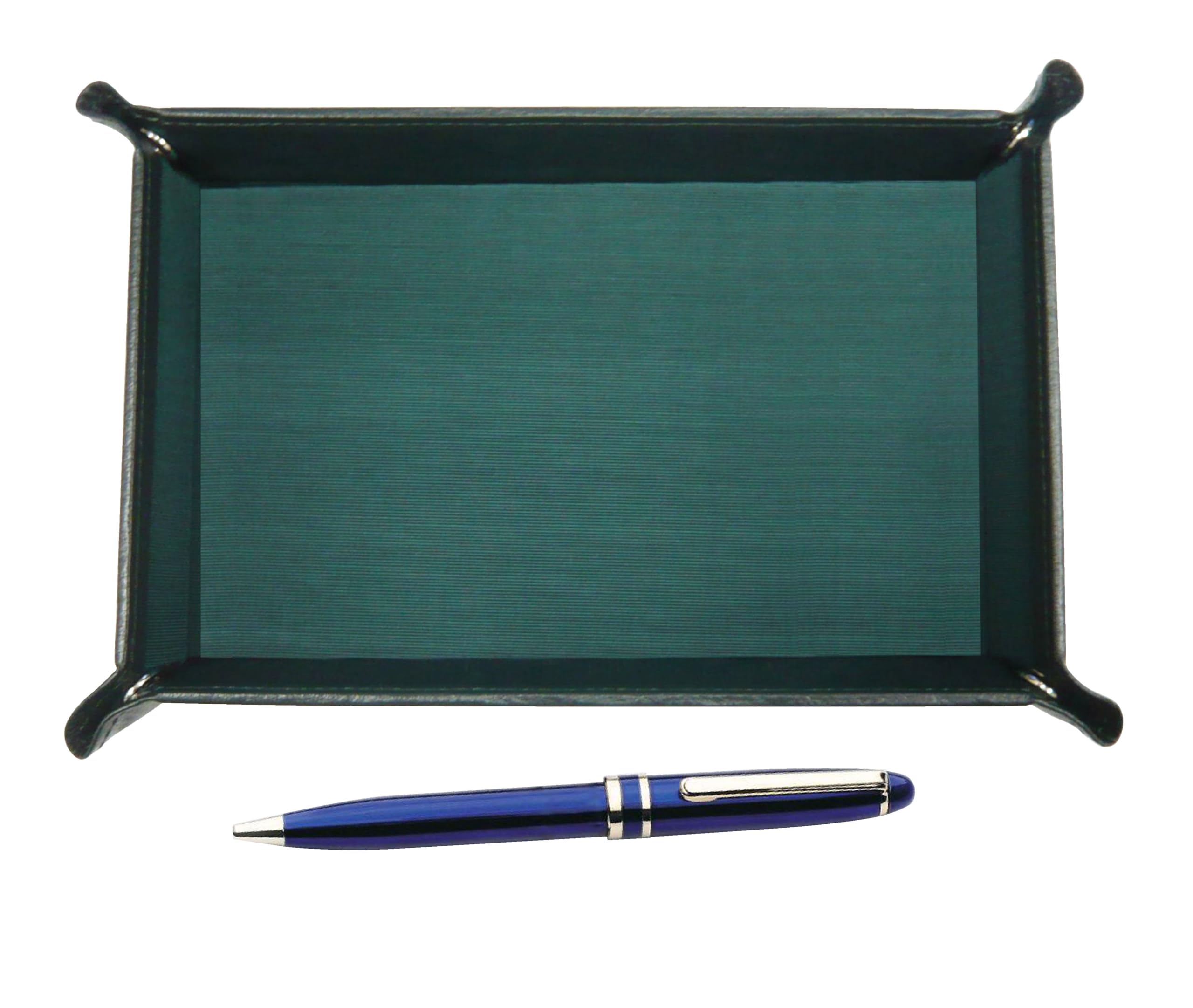 Japanese Moss Green Cowhide Pen Tray Midnight Rotating Ballpoint Pen Set Blue TRAMG-SA2002BP-L
Japanese Moss Green Cowhide Pen Tray Midnight Rotating Ballpoint Pen Set Blue TRAMG-SA2002BP-L