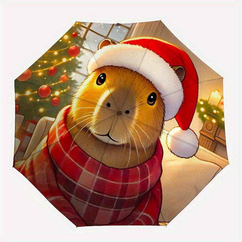 1pc Christmas Capybara Automatic Umbrella - 8-Rib Foldable Design, Outdoor Adventures, Durable Canopy Material yy250827157
1pc Christmas Capybara Automatic Umbrella - 8-Rib Foldable Design, Outdoor Adventures, Durable Canopy Material yy250827157