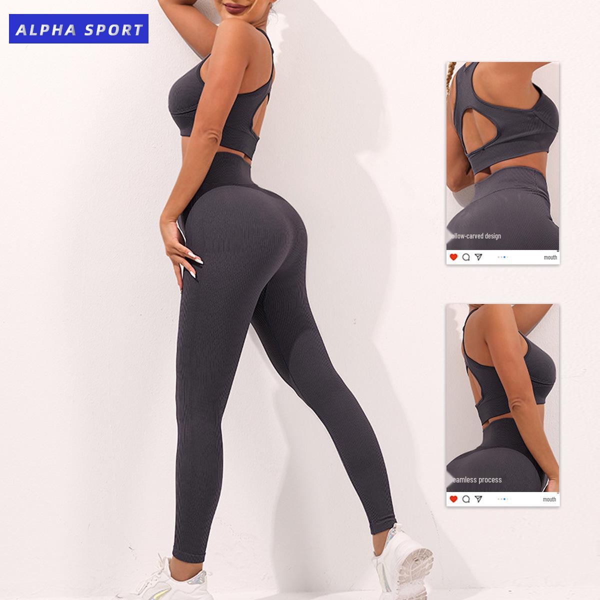 Alpha Thread High Waist Yoga Suit: Quick-Drying, Hip-Lifting, Tight-Fit Fitness Wear for a Beautiful Back Medium чорний
Alpha Thread High Waist Yoga Suit: Quick-Drying, Hip-Lifting, Tight-Fit Fitness Wear for a Beautiful Back Medium чорний