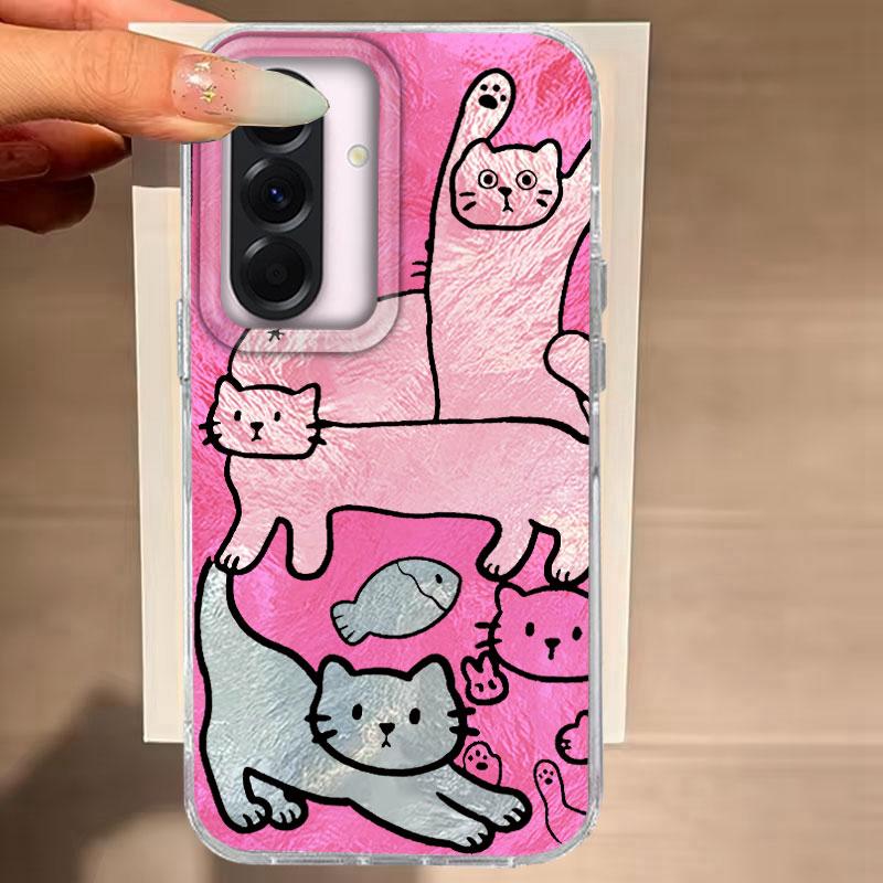Case For Samsung Galaxy A56 A36 A16 A25 A35 A26 S25 S24 Plus Ultra FE 5G Phone Cover Purple Cartoon Fish Cat For Samsung A55 Bag Samsung A16
Case For Samsung Galaxy A56 A36 A16 A25 A35 A26 S25 S24 Plus Ultra FE 5G Phone Cover Purple Cartoon Fish Cat For Samsung A55 Bag Samsung A16