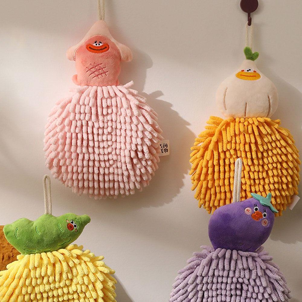 Soft Vegetable Shape Handkerchief Hanging Hand Dishcloth Cute Chenille Hand Towel Household Squid
Soft Vegetable Shape Handkerchief Hanging Hand Dishcloth Cute Chenille Hand Towel Household Squid