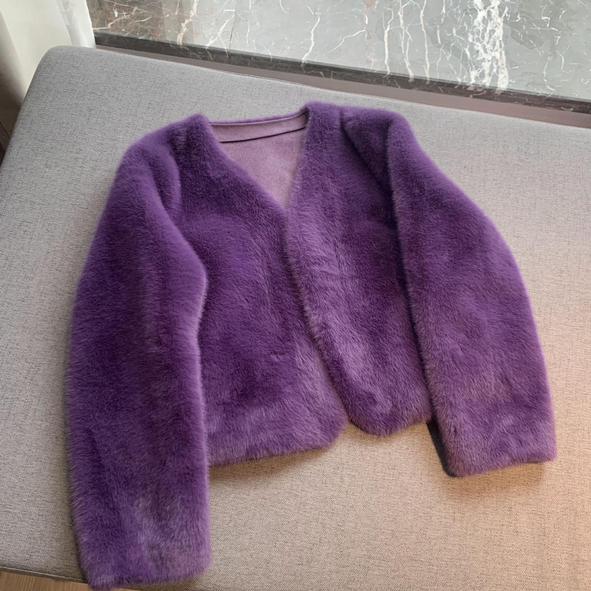 Европейская норковая шуба, имитация норки, женская короткая модель One size fits all
Европейская норковая шуба, имитация норки, женская короткая модель One size fits all