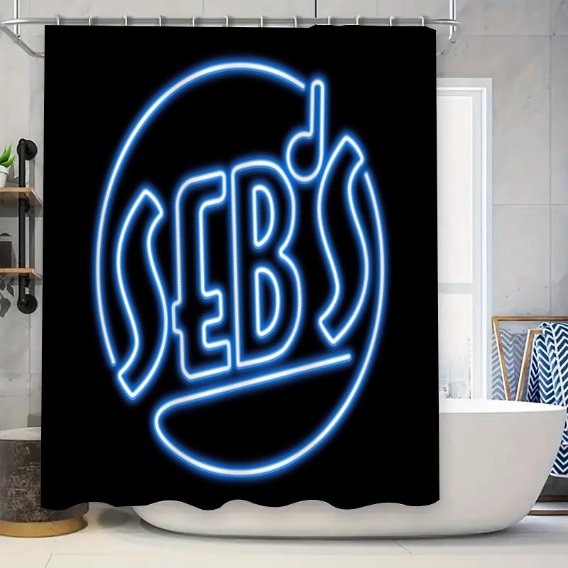 Blue Neon Light Curtain Abstract Art Bathroom Decor Modern Waterproof Shower Curtain Washable Home Textile Living Room Backdrop W60H190(CM)-1 Pcs
Blue Neon Light Curtain Abstract Art Bathroom Decor Modern Waterproof Shower Curtain Washable Home Textile Living Room Backdrop W60H190(CM)-1 Pcs