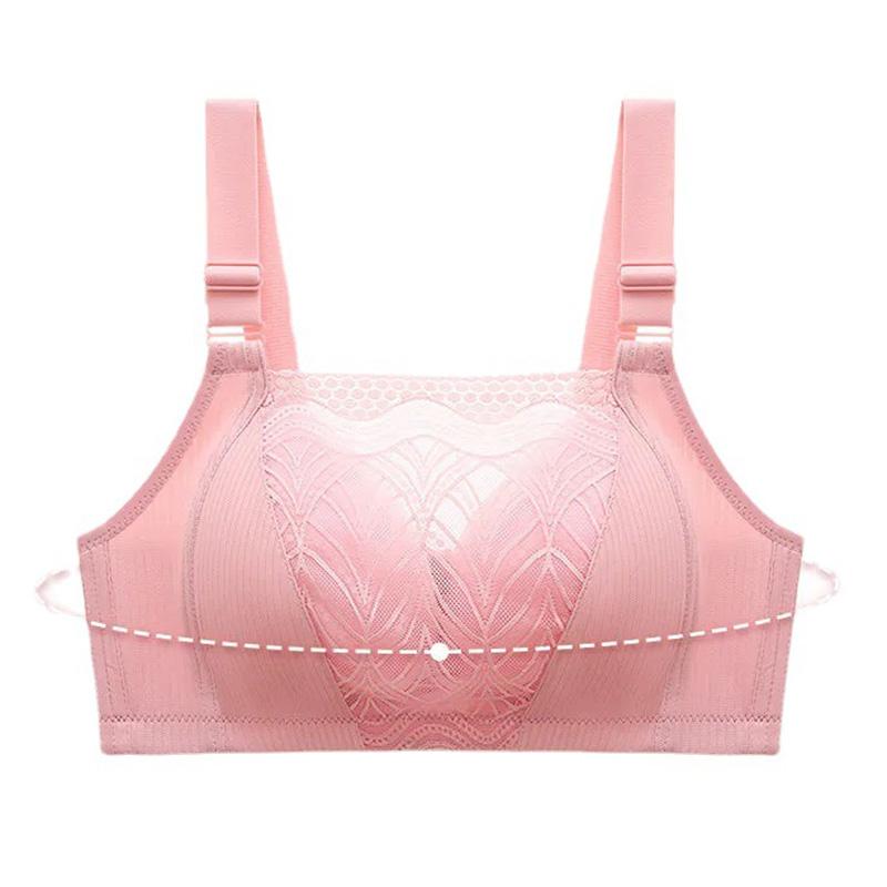 Женский бюстгальтер без косточек, полный охват, удобное нижнее белье, большой размер, пуш-ап, беспроводной бюстгальтер
Женский бюстгальтер без косточек, полный охват, удобное нижнее белье, большой размер, пуш-ап, беспроводной бюстгальтер