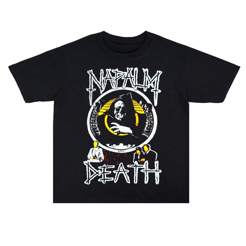 2025 Summer Rock Napalm Death Band Printed Cotton Men s and Women s T-shirt High Quality Short Sleeve Men s Tee XXXXL
2025 Summer Rock Napalm Death Band Printed Cotton Men s and Women s T-shirt High Quality Short Sleeve Men s Tee XXXXL