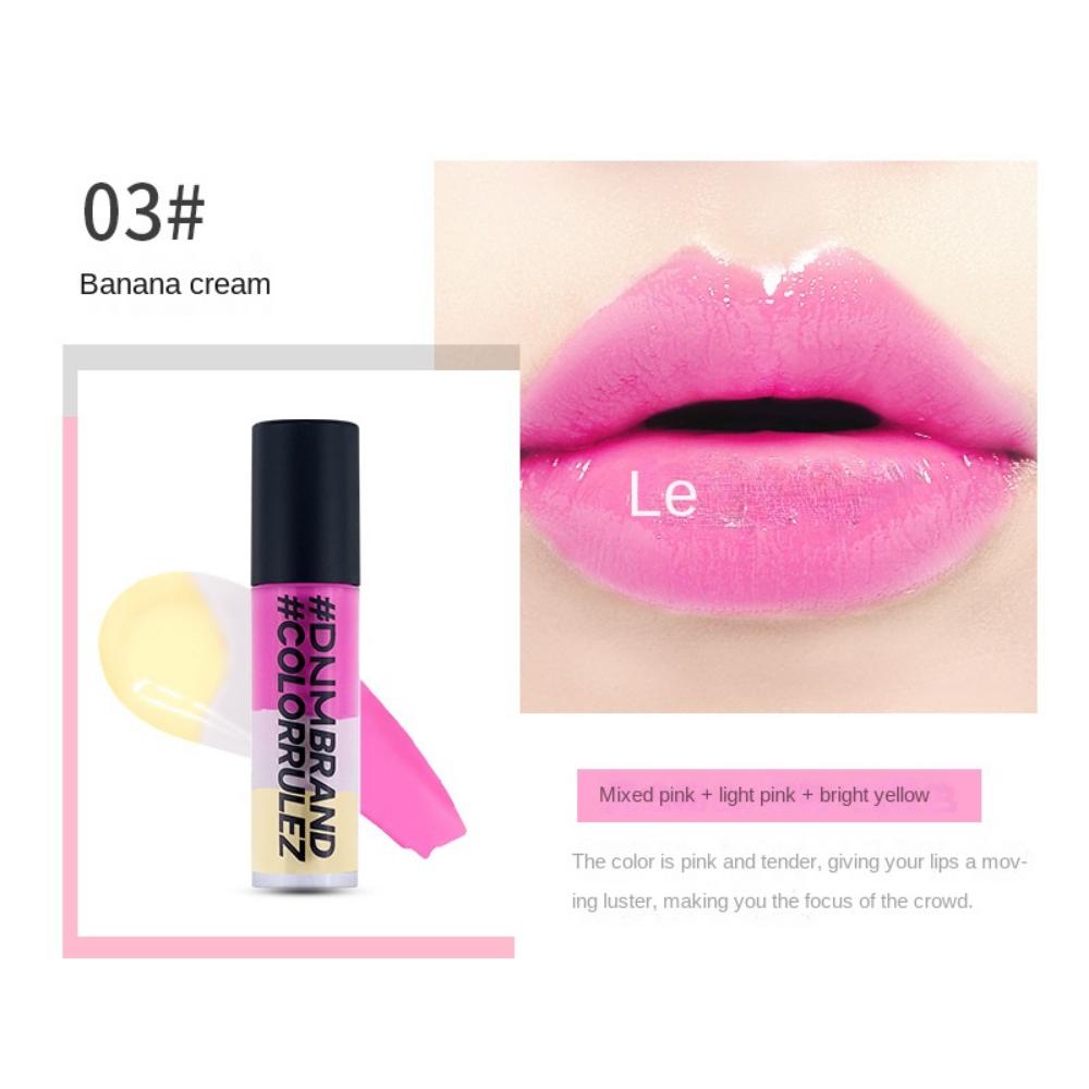 DNM Трехцветный блеск для губ Арбузно-розовый пигментированный легкий цвет Ослепительная глазурь для губ
DNM Трехцветный блеск для губ Арбузно-розовый пигментированный легкий цвет Ослепительная глазурь для губ