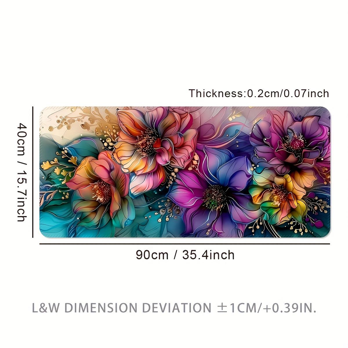 VIKAMA Beautiful Vibrant Floral Mouse Pad Purple Desktop Mat Non-Slip Waterproof Pad Mouse Gaming Pad Desktop Carpet Desk Mat 30X60CM
VIKAMA Beautiful Vibrant Floral Mouse Pad Purple Desktop Mat Non-Slip Waterproof Pad Mouse Gaming Pad Desktop Carpet Desk Mat 30X60CM