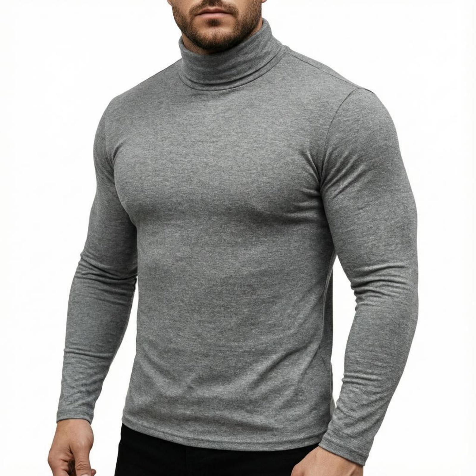 Men s -color High-neck Stretch Base Layer Shirt Long-sleeved T-shirt Top XL
Men s -color High-neck Stretch Base Layer Shirt Long-sleeved T-shirt Top XL