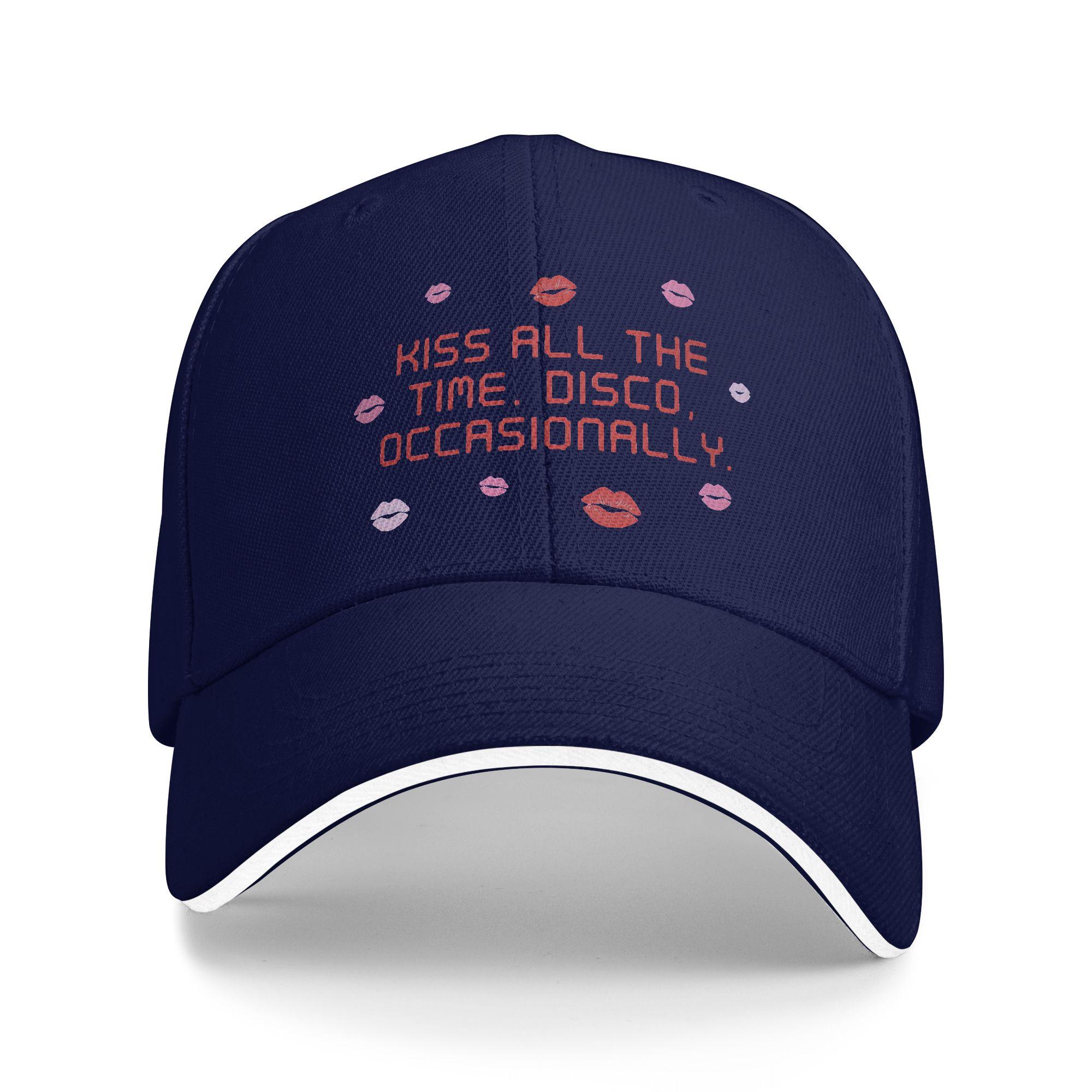 2026 Kiss All The Time Disco Occasionally Harrys Baseball Cap Fashion Styles Sandwich Hats Men Women Breathable Sun Cap Sport One Size темно-синього кольору
2026 Kiss All The Time Disco Occasionally Harrys Baseball Cap Fashion Styles Sandwich Hats Men Women Breathable Sun Cap Sport One Size темно-синього кольору