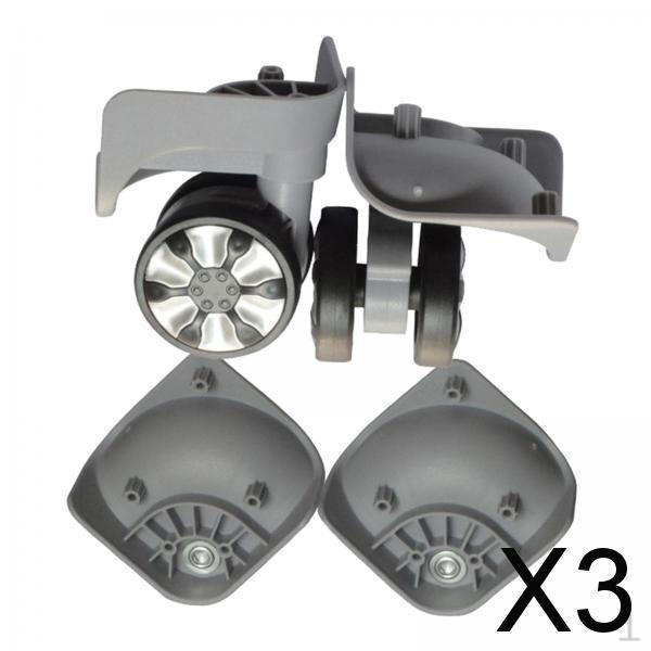 3x Упаковка по 2 колеса для чемодана, поворотные колеса, замена, дорожный пластик
3x Упаковка по 2 колеса для чемодана, поворотные колеса, замена, дорожный пластик