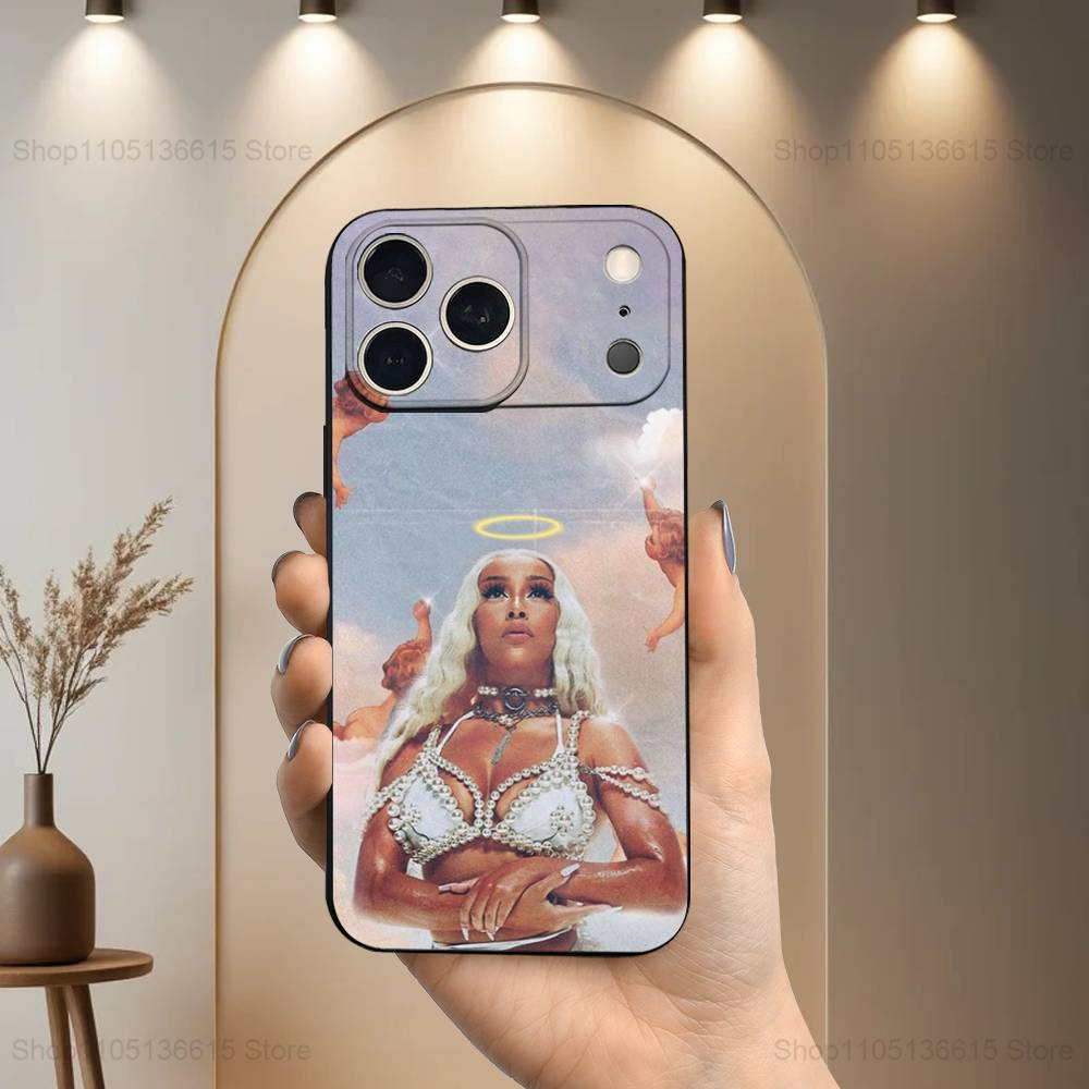 Cute D-DOJA Cat Singer Case For iPhone 17,16,15,14,13,12,11,Plus,Pro Max,XS,X,XR,SE,Mini,8,7,Soft Silicone Black Cover iPhone16
Cute D-DOJA Cat Singer Case For iPhone 17,16,15,14,13,12,11,Plus,Pro Max,XS,X,XR,SE,Mini,8,7,Soft Silicone Black Cover iPhone16