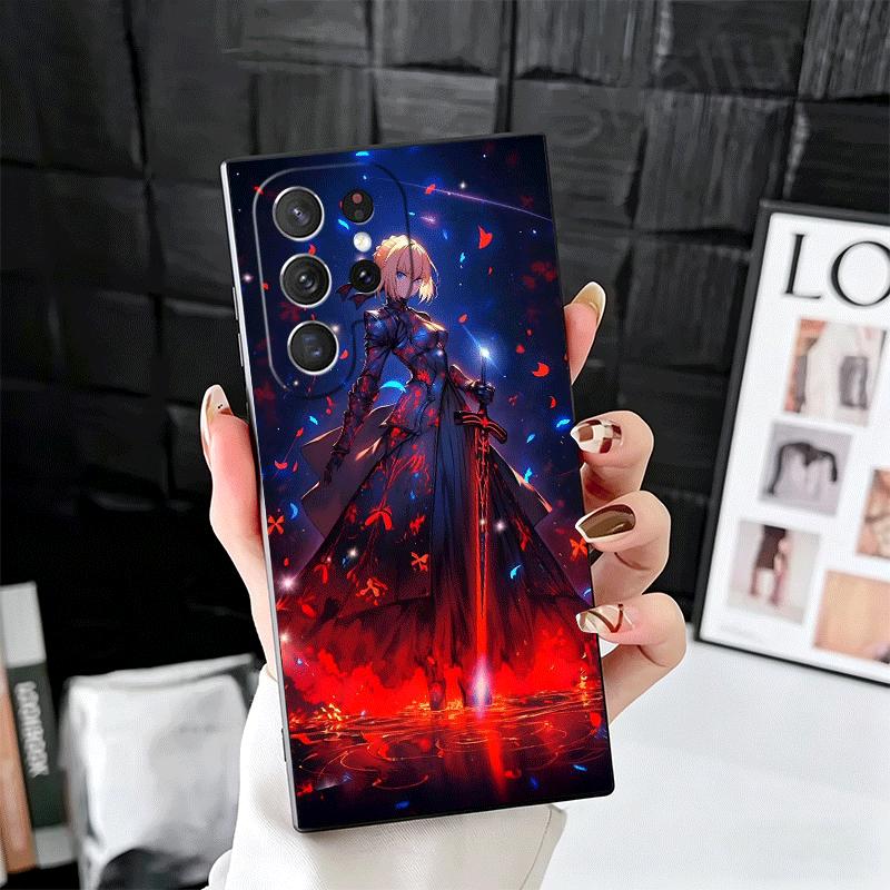 Fate Zero Stay Night Saber Мягкий чехол для телефона для Samsung Galaxy S26 S25 Edge S24 Ultra S23 Plus S22 S21 FE S20 Черная задняя крышка Sh Samsung S25 FE
Fate Zero Stay Night Saber Мягкий чехол для телефона для Samsung Galaxy S26 S25 Edge S24 Ultra S23 Plus S22 S21 FE S20 Черная задняя крышка Sh Samsung S25 FE