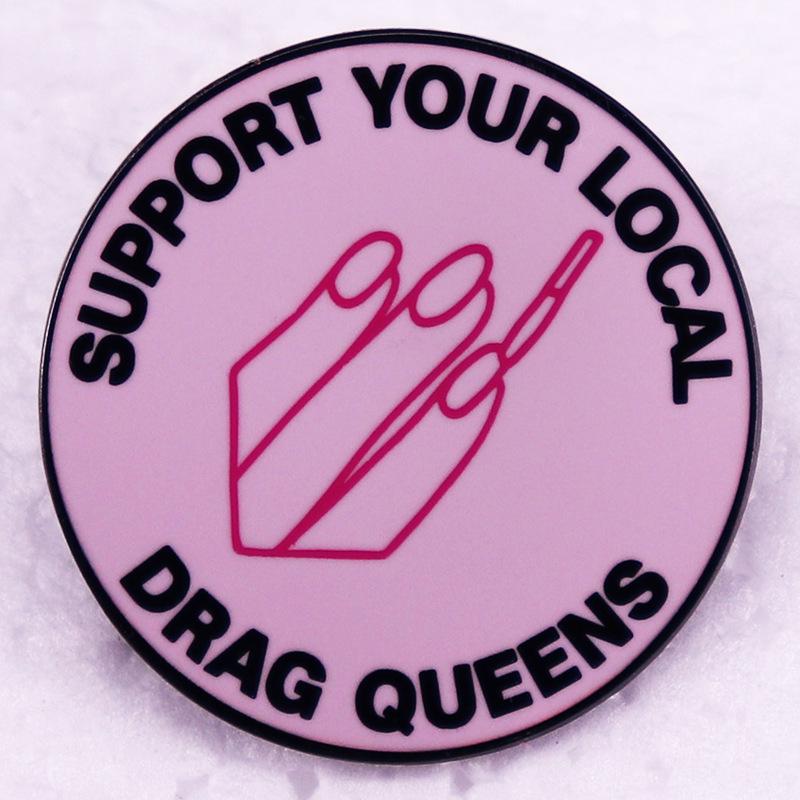 Local Drag Queen Support: Pins, Badges & Accessories
Local Drag Queen Support: Pins, Badges & Accessories