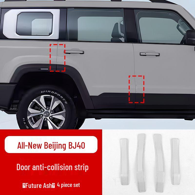 Beijing BJ40 25-26 Door Anti-Collision & Scratch Protection Strip
Beijing BJ40 25-26 Door Anti-Collision & Scratch Protection Strip