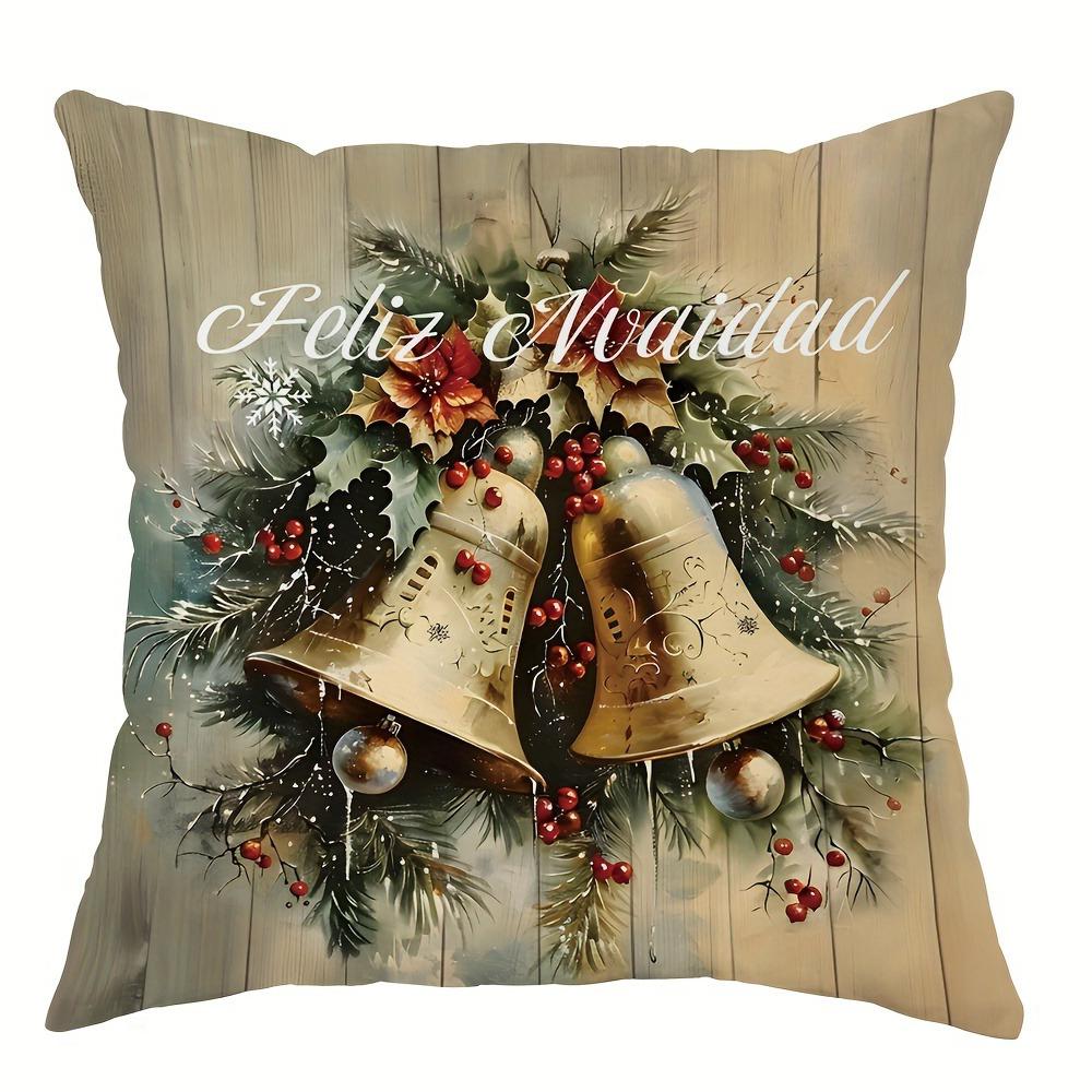 Веселая рождественская декоративная наволочка с рисунком в виде ретро-Санта-Клауса и снеговика, подходящая для чехла на подушку для дивана в домашней комнате 40x40cm
Веселая рождественская декоративная наволочка с рисунком в виде ретро-Санта-Клауса и снеговика, подходящая для чехла на подушку для дивана в домашней комнате 40x40cm