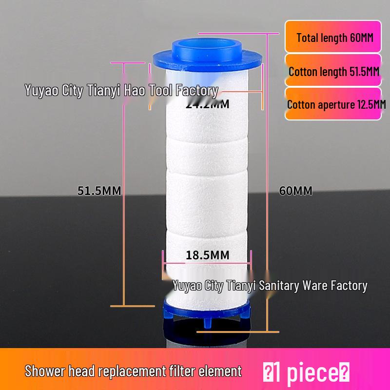 Shower Head Filter Cartridge: Original PP Cotton for Water Purification and Dechlorination in Dormitory Heaters
Shower Head Filter Cartridge: Original PP Cotton for Water Purification and Dechlorination in Dormitory Heaters
