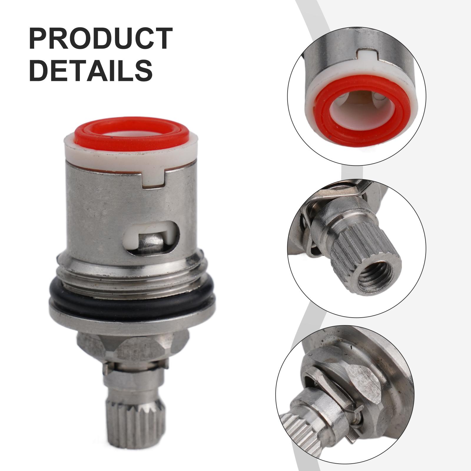 Practical Valve Cartridge Plumbing Easy Installation Hot Cold Water Tap 304 Stainless Steel Bath Kitchen Faucet Valve A
Practical Valve Cartridge Plumbing Easy Installation Hot Cold Water Tap 304 Stainless Steel Bath Kitchen Faucet Valve A