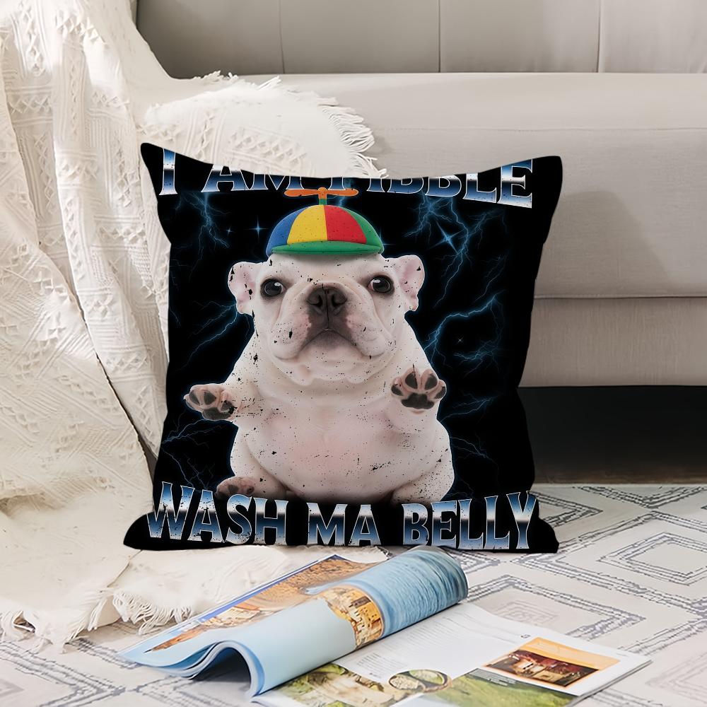 Fashion print Pibble Wash My Belly Pillow Case Office Cushions Suitable For Sofa Car Bedroom Decorative Cushion Cover 12x12Inch
Fashion print Pibble Wash My Belly Pillow Case Office Cushions Suitable For Sofa Car Bedroom Decorative Cushion Cover 12x12Inch