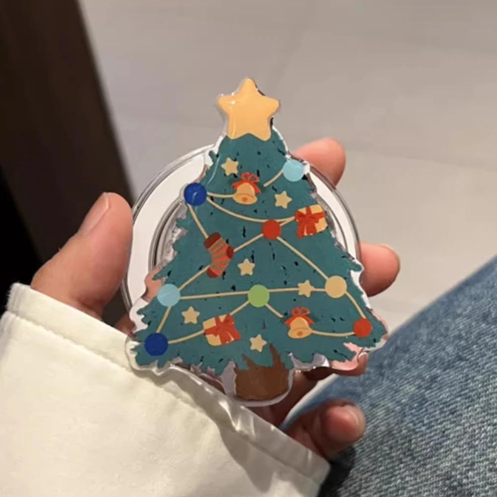 Korean Quicksand Christmas Tree Magnetic Holder Grip Tok Griptok Phone Holder Stand Support For iPhone For Pad Magsafe Smart Tok
Korean Quicksand Christmas Tree Magnetic Holder Grip Tok Griptok Phone Holder Stand Support For iPhone For Pad Magsafe Smart Tok