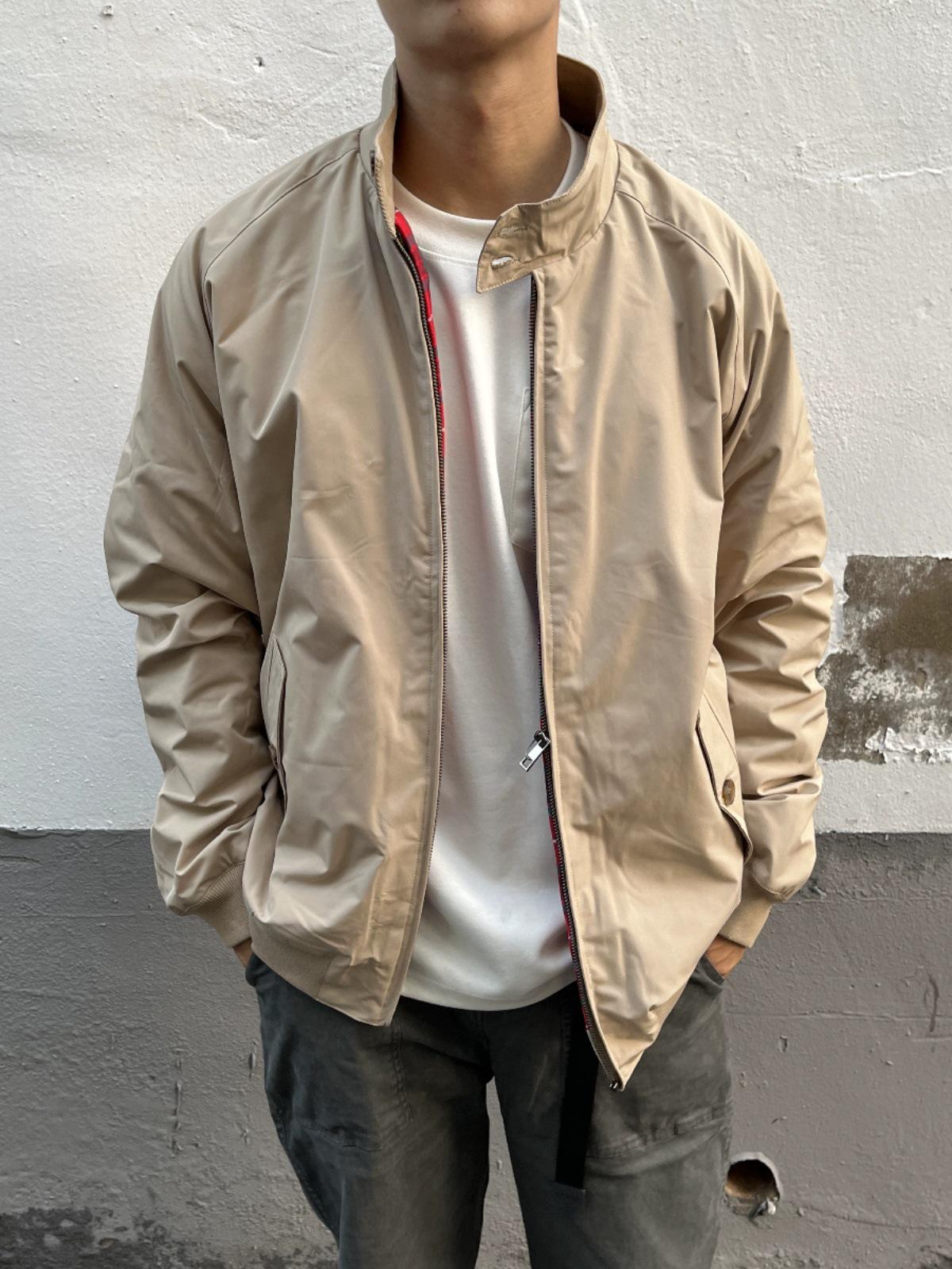 Мужская куртка Harrington в стиле ретро — короткая, широкая, однотонная, воротник-стойка, повседневный осенне-зимний топ XXL хаки
Мужская куртка Harrington в стиле ретро — короткая, широкая, однотонная, воротник-стойка, повседневный осенне-зимний топ XXL хаки