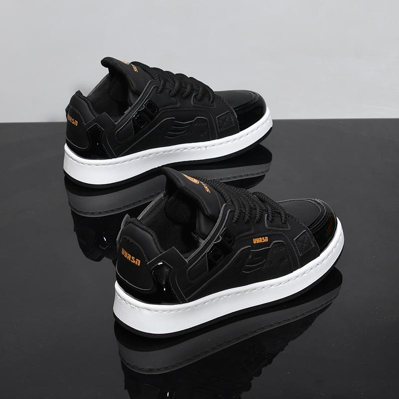 Autumn and winter new thick-soled black shoes board shoes inner height increase sports leisure moral training shoes tide 21 44
Autumn and winter new thick-soled black shoes board shoes inner height increase sports leisure moral training shoes tide 21 44